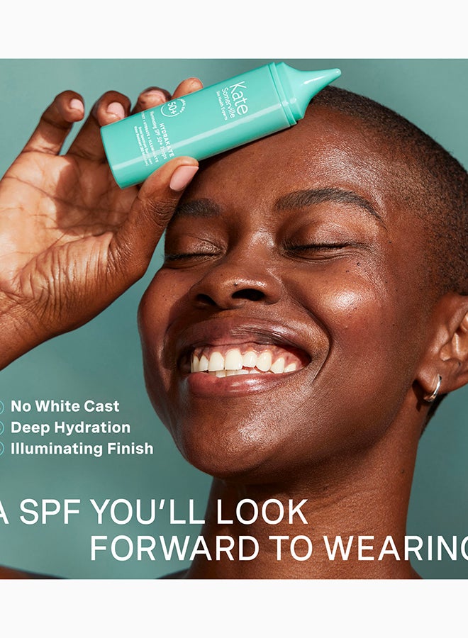 Kate Somerville HydraKate Illuminating SPF 50+ Drops – Broad Spectrum Sunscreen Serum for Glow & UV Protection - Image 5